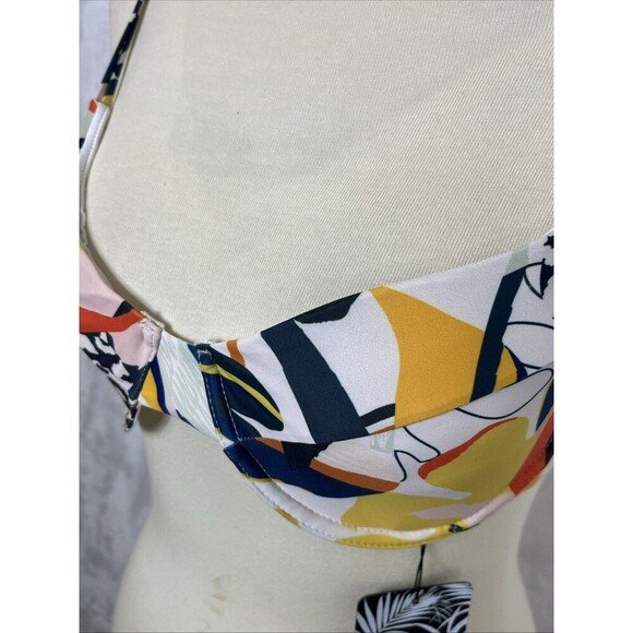 Escape To Paradise 2-Piece Bikini Swimwear Multicolor Size 12 / 14 NEW - Picture 5 of 12